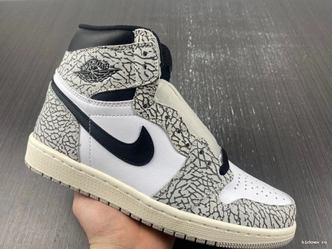 Cheap MAX 1 OG Air Jordan High DZ5485-052 White Cement 0811